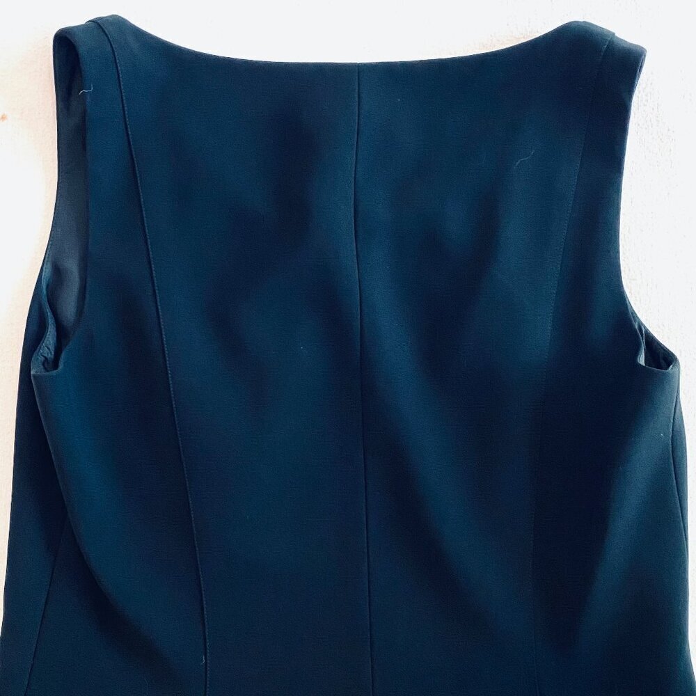 Ann Taylor vest top Women's 8 black business wear office classic preppy capsule - Picture 7 of 8